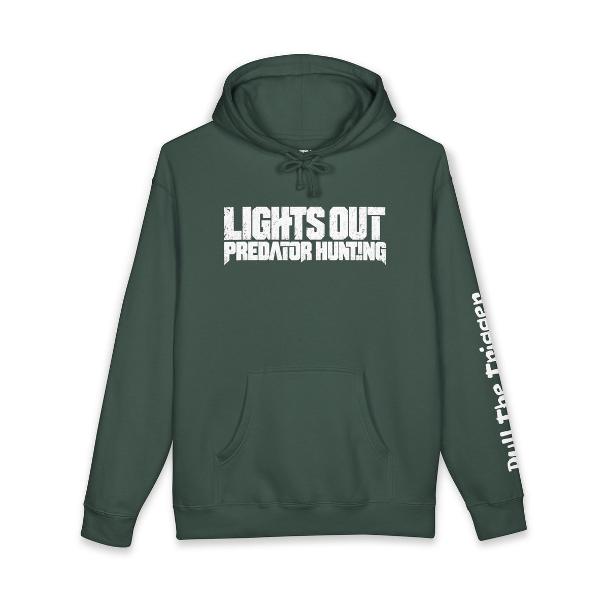 Double Kill White Logo Hoodie