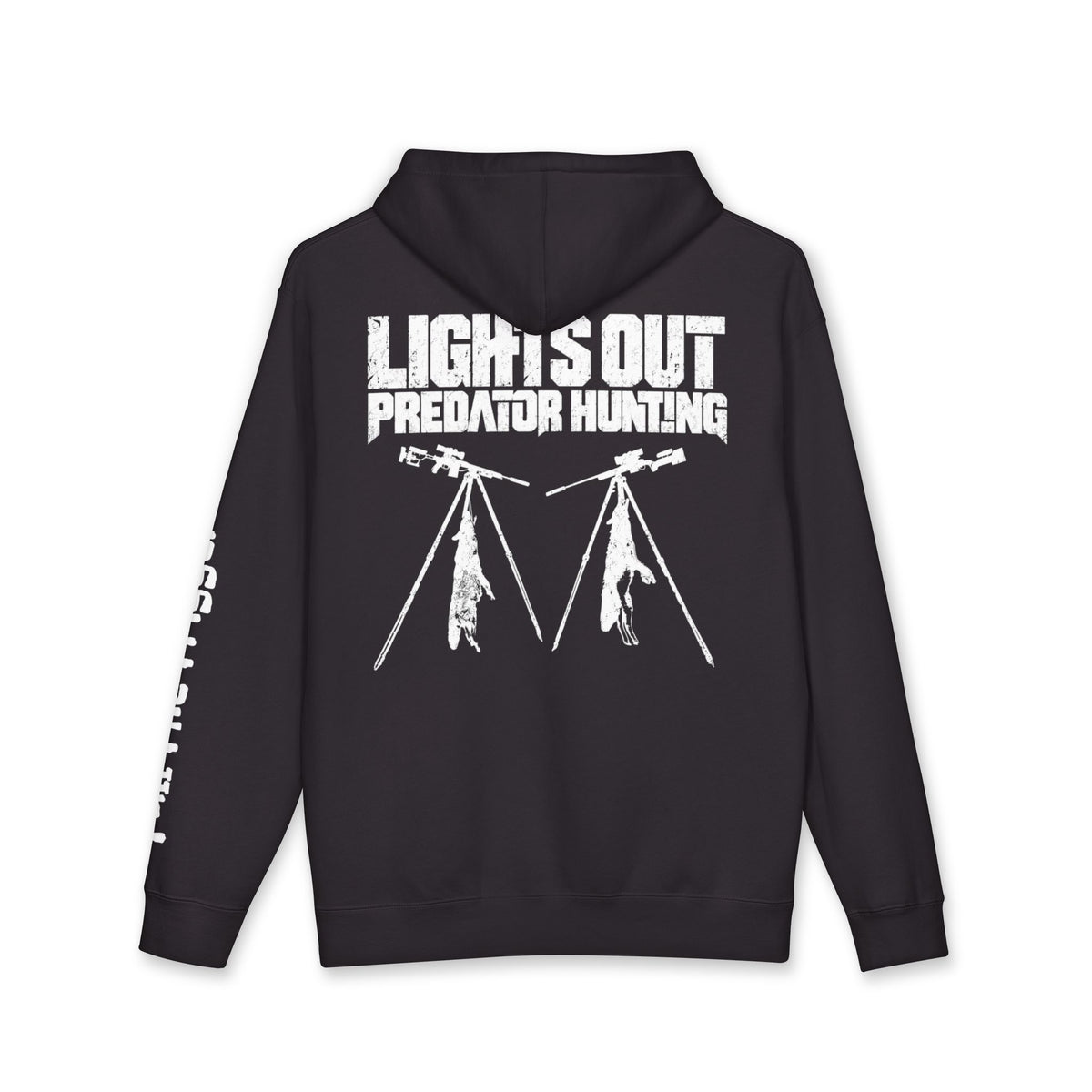 Double Kill White Logo Hoodie