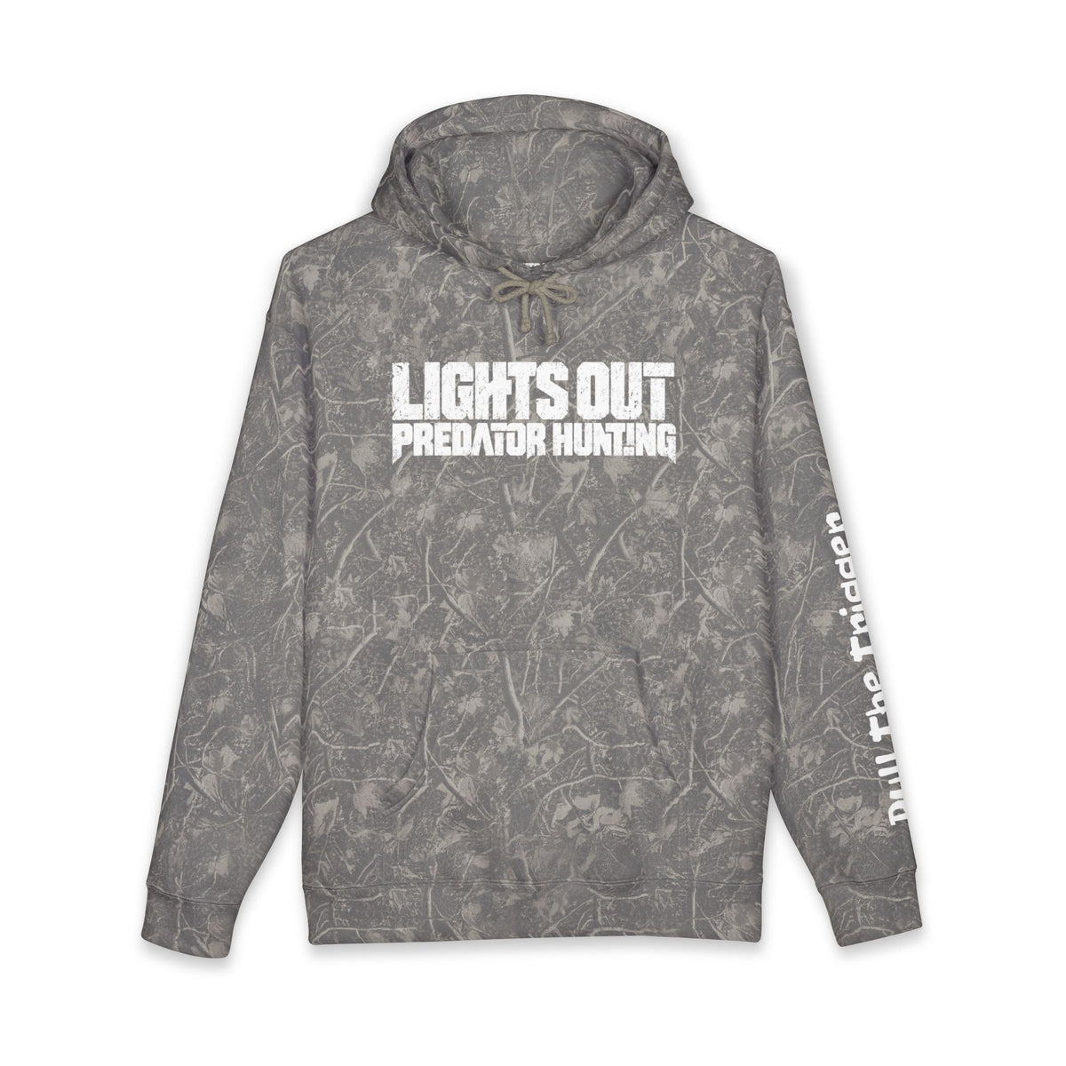 Double Kill White Logo Hoodie