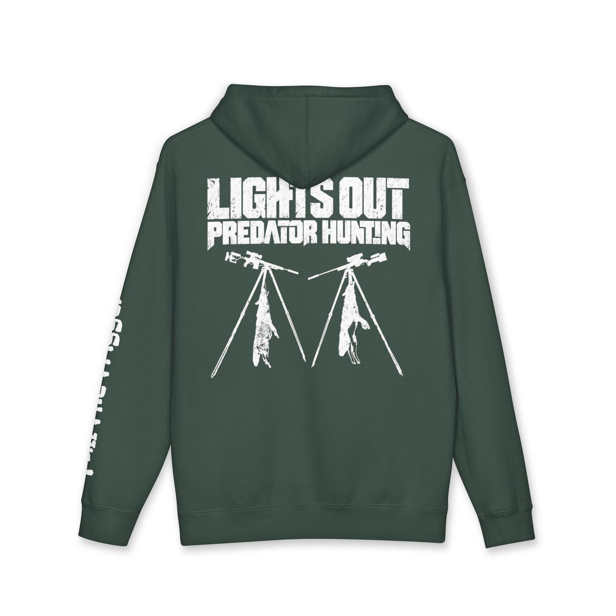 Double Kill White Logo Hoodie