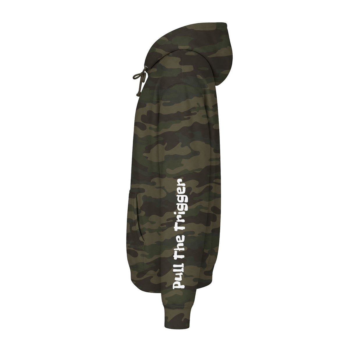 Double Kill White Logo Hoodie
