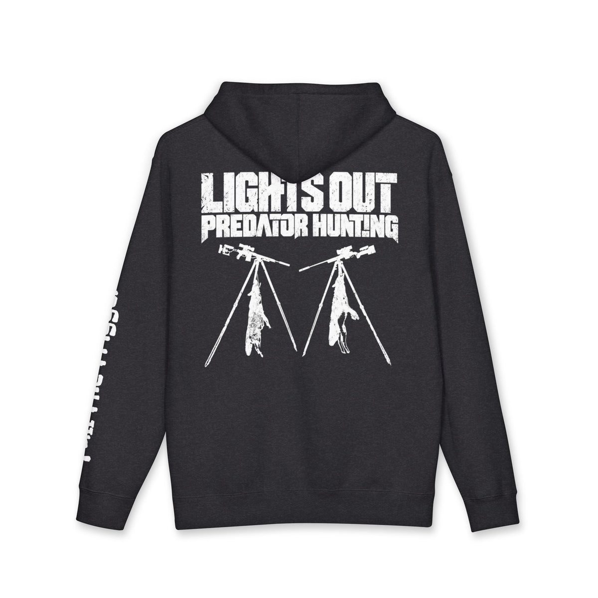 Double Kill White Logo Hoodie