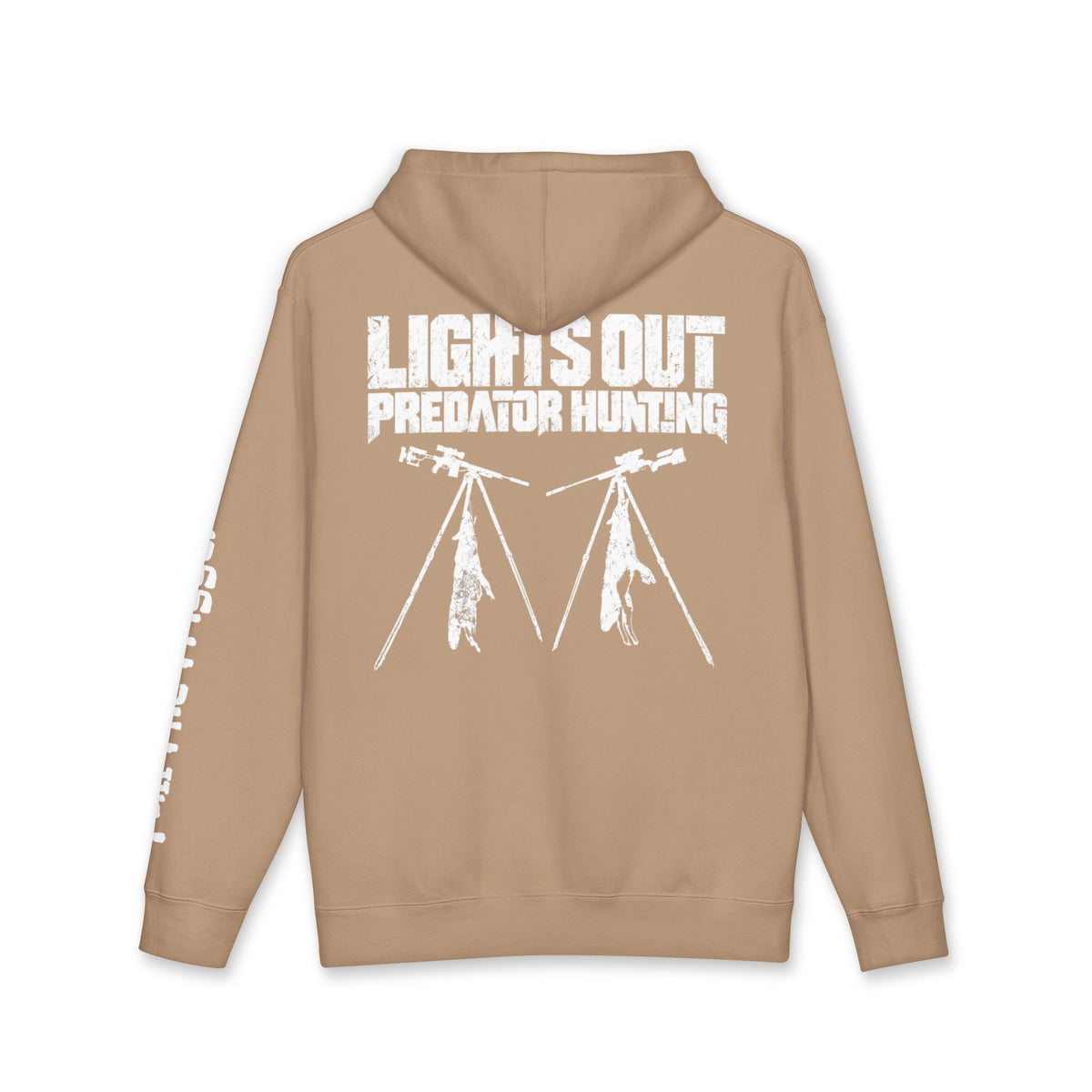 Double Kill White Logo Hoodie