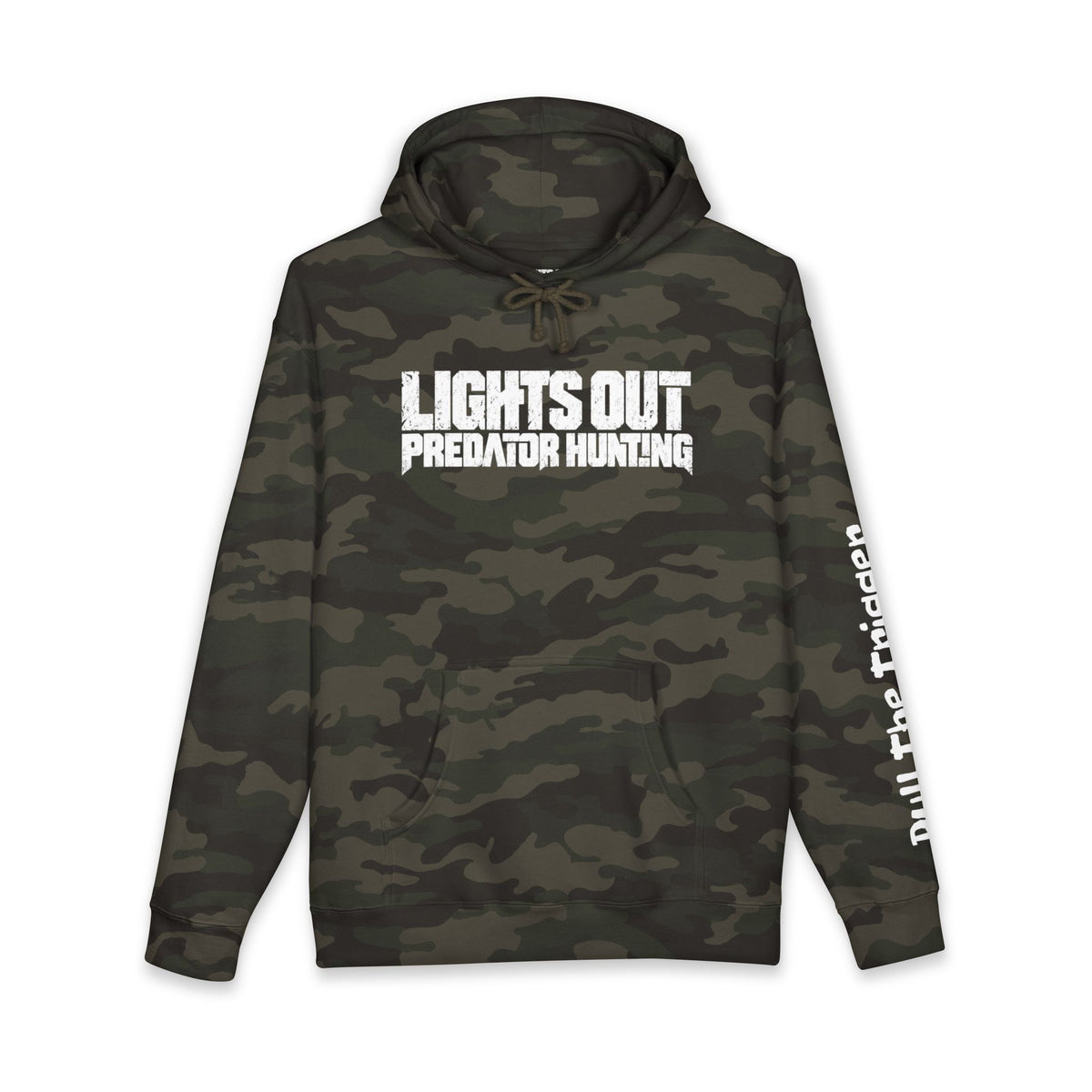 Double Kill White Logo Hoodie