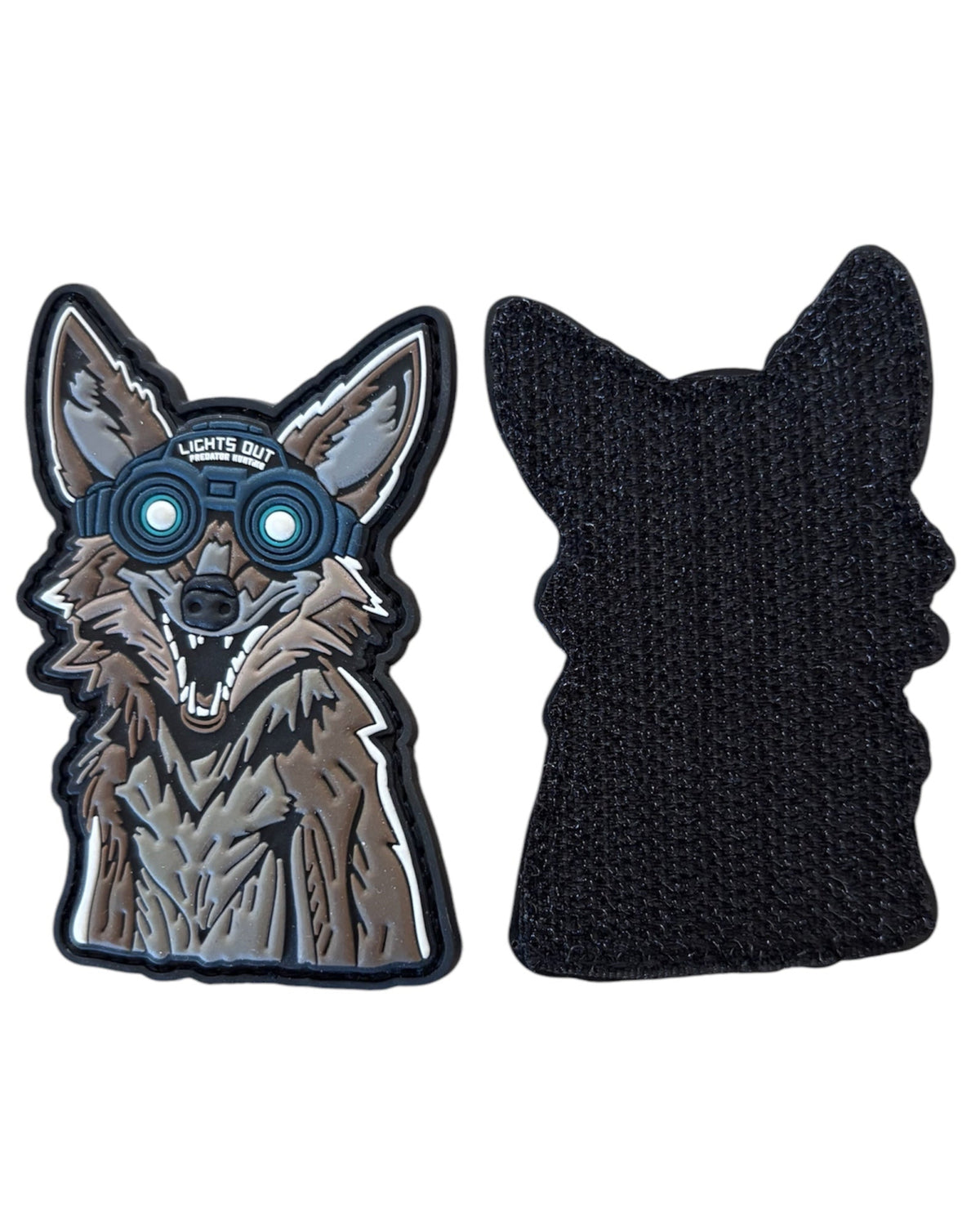 Lights Out Logo PVC Patch